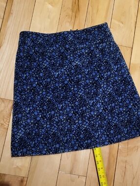 GAP Blue Floral Mini Skirt